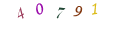 Security code