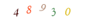 Security code